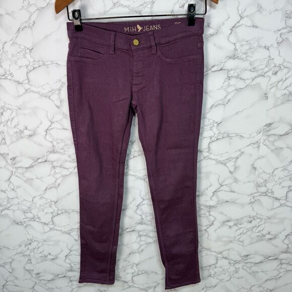 Women’s Jeans sz 28 Made in Heaven by Theory Jeans sz 28 Skinny Purple # F830 - Picture 3 of 10